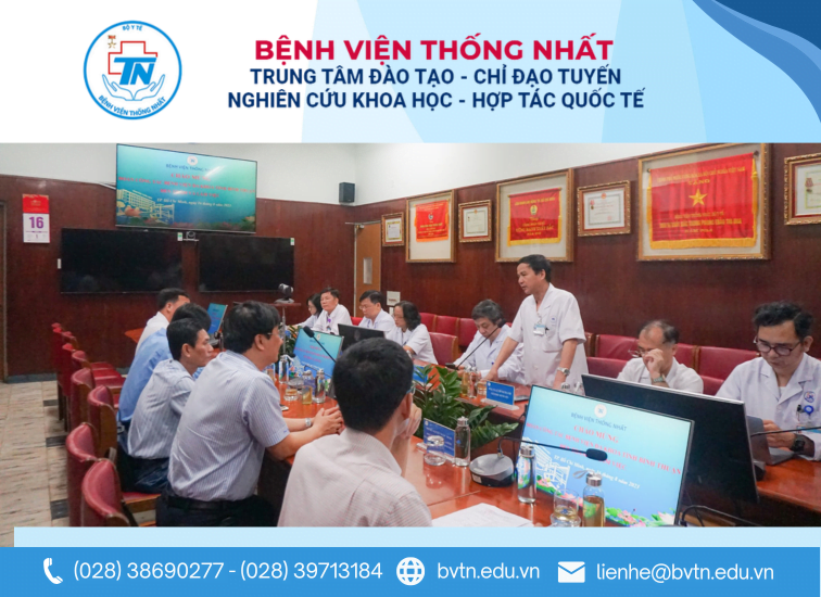 Doan BVDK Tinh Binh Thuan Tham Va Lam Viec Tai Benh Vien Thong Nhat